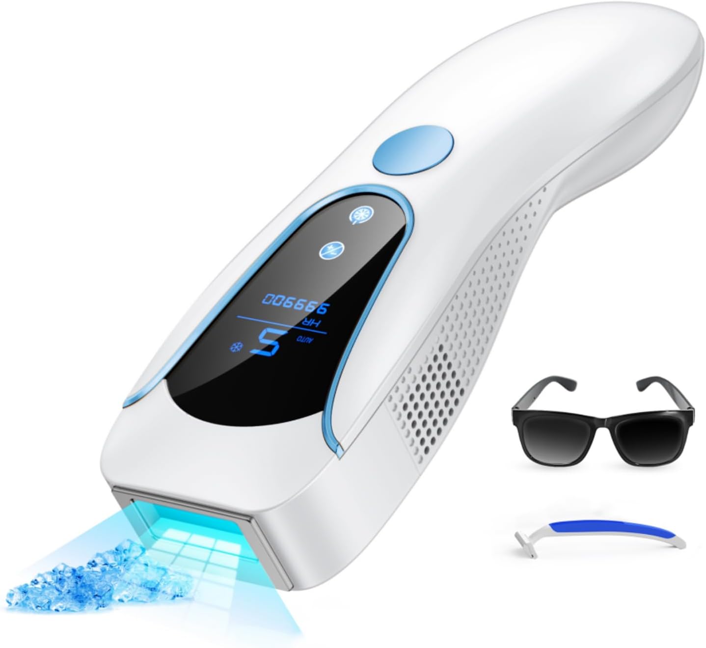 Epilatore Luce Pulsata con Funzione Ghiaccio 19,35J – comfort, efficacia e uso domestico