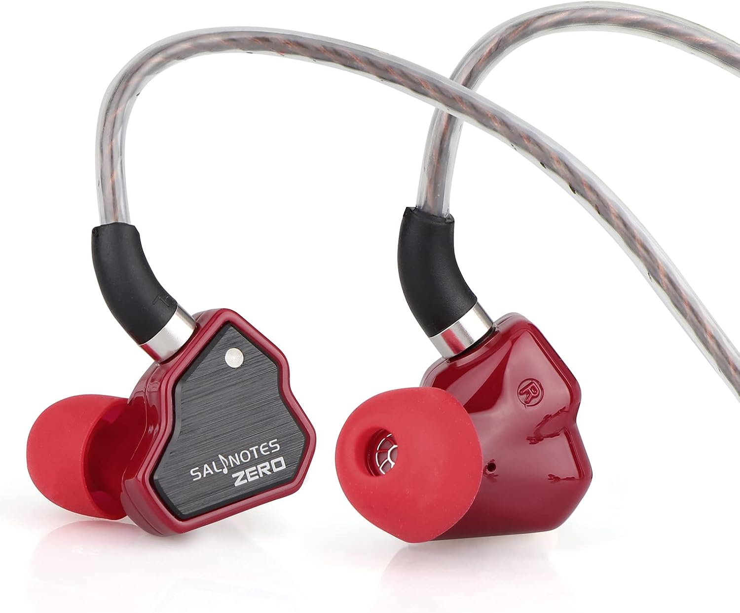 Detalle de Linsoul Salnotes Zero HiFi: auricolari in-ear con driver dinamico da 10 mm e cavo OFC staccabile 2 pin