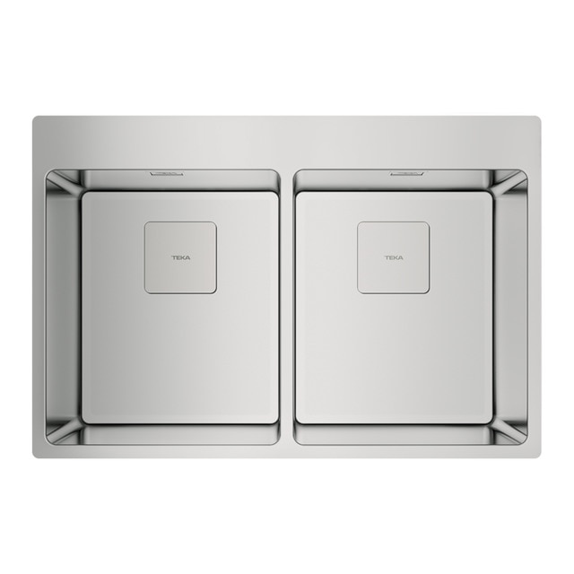Teka Forlinea fregadero 2 cubetas 20 cm