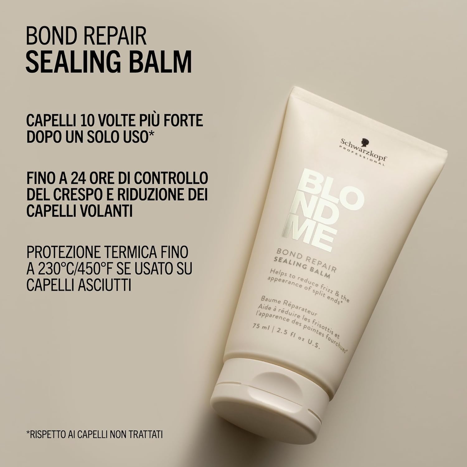 Thumbnail 2 de Schwarzkopf Professional BlondMe Bond Repair Sealing Balm – Balsamo Sigillante Riparatore, 75 ml