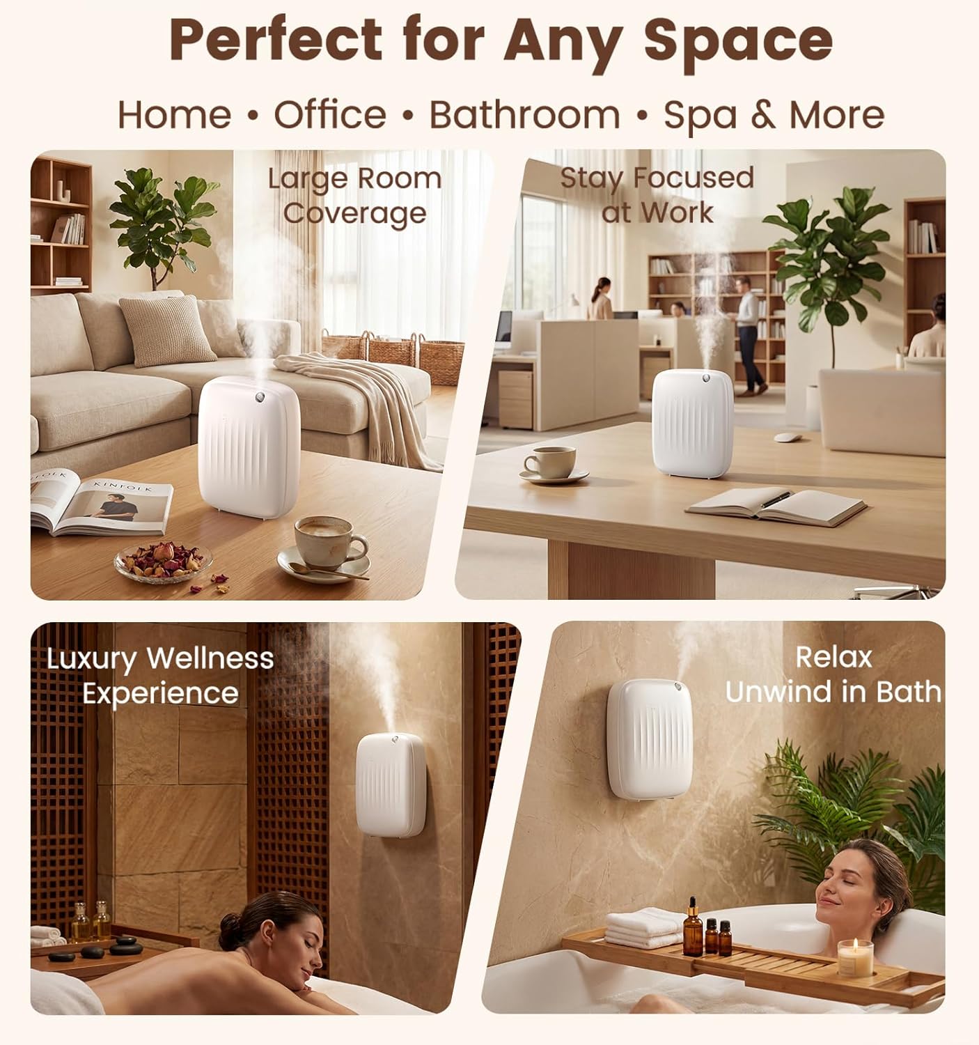 Thumbnail 5 de Ziweo Waterless Essential Oil Diffuser — Whole-Home Scent for Large Spaces