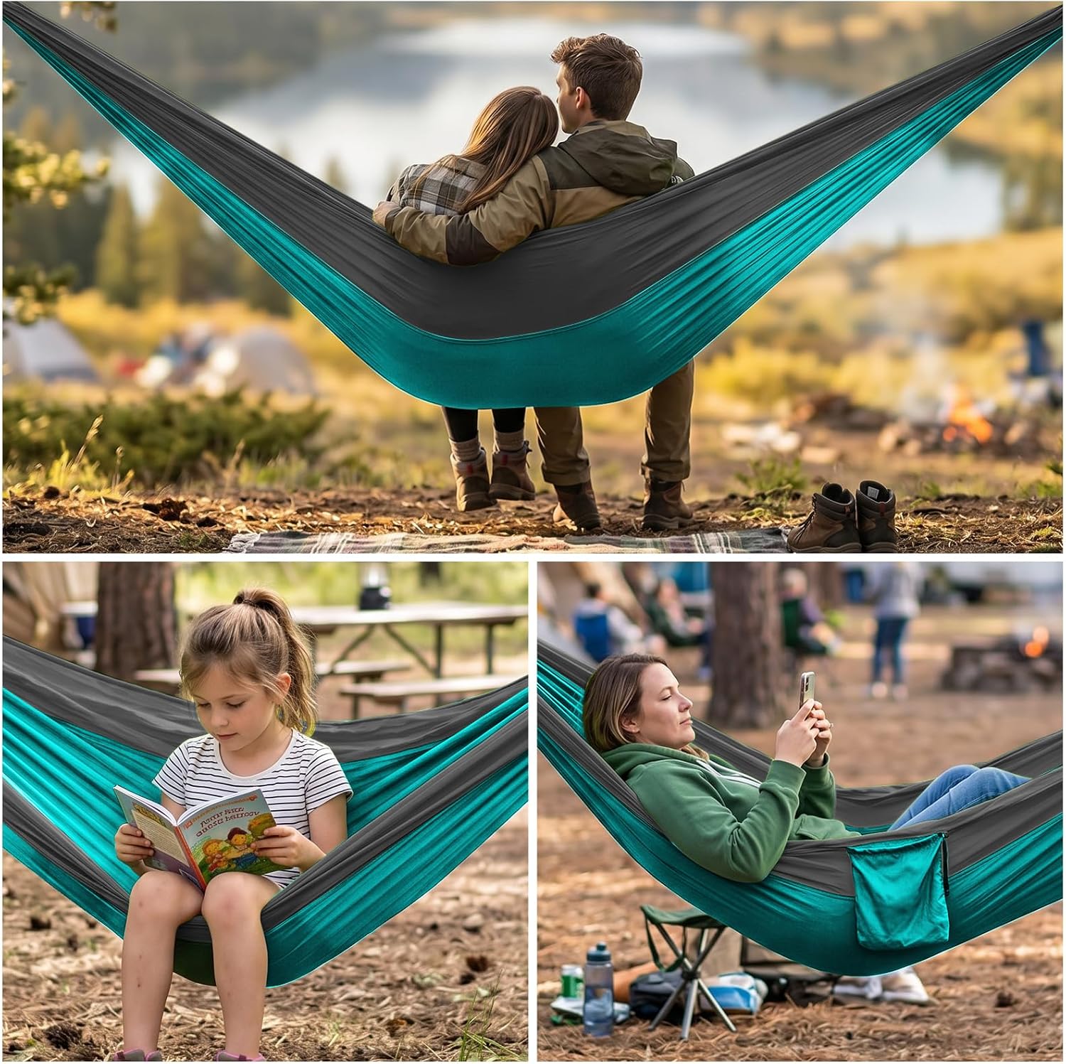 Thumbnail 5 de Camping Hammock 300 x 200 cm