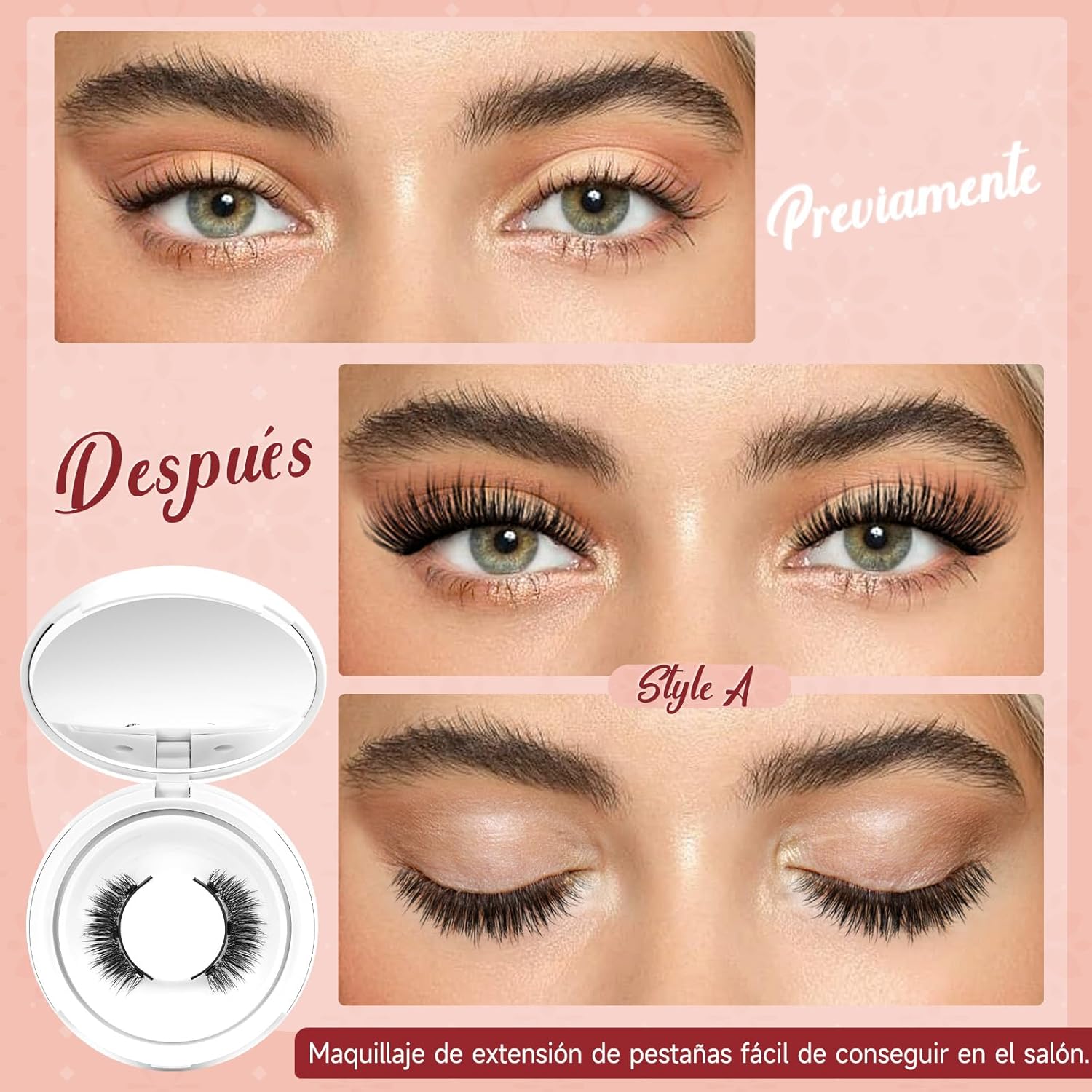 Detalle 2 de Higu Clace Pestañas Magnéticas Set A 🎀