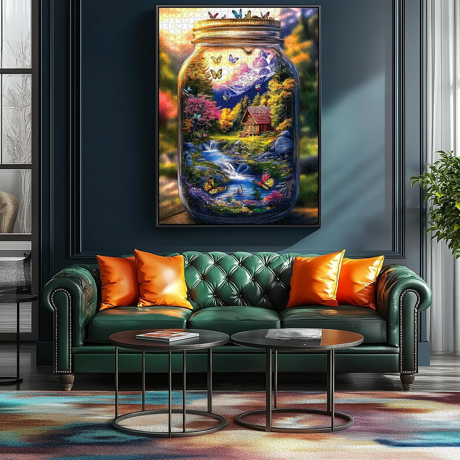 Detalle de PuzzOne 1000-Piece Landscape Puzzle for Adults