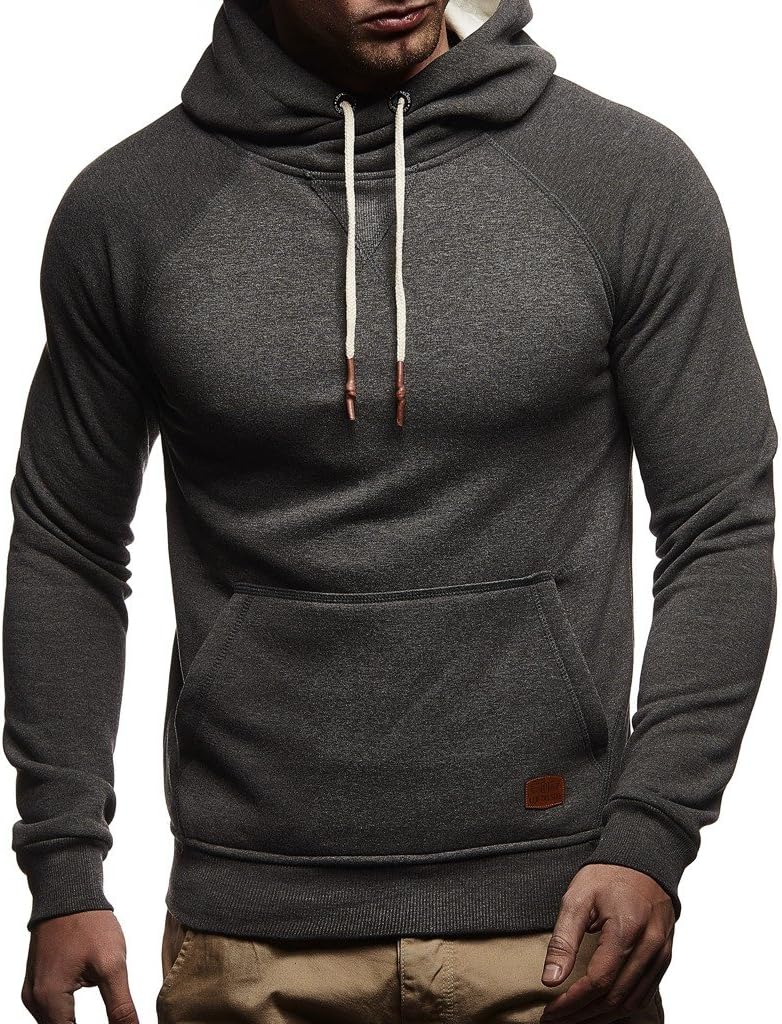 Thumbnail 6 de Leif Nelson LN8125 – Sweat-shirt à capuche homme coupe ajustée, style moderne