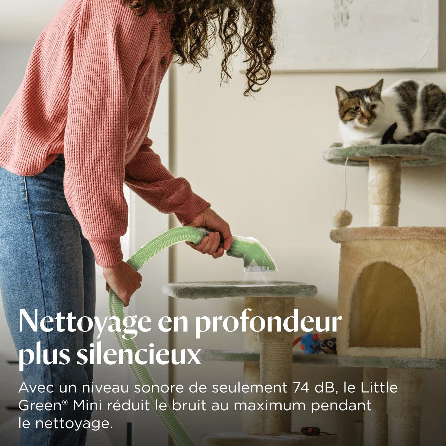 Thumbnail 6 de BISSELL Little Green Mini – Détacheur portable performant et léger pour tapis, tissus et escaliers (41492)