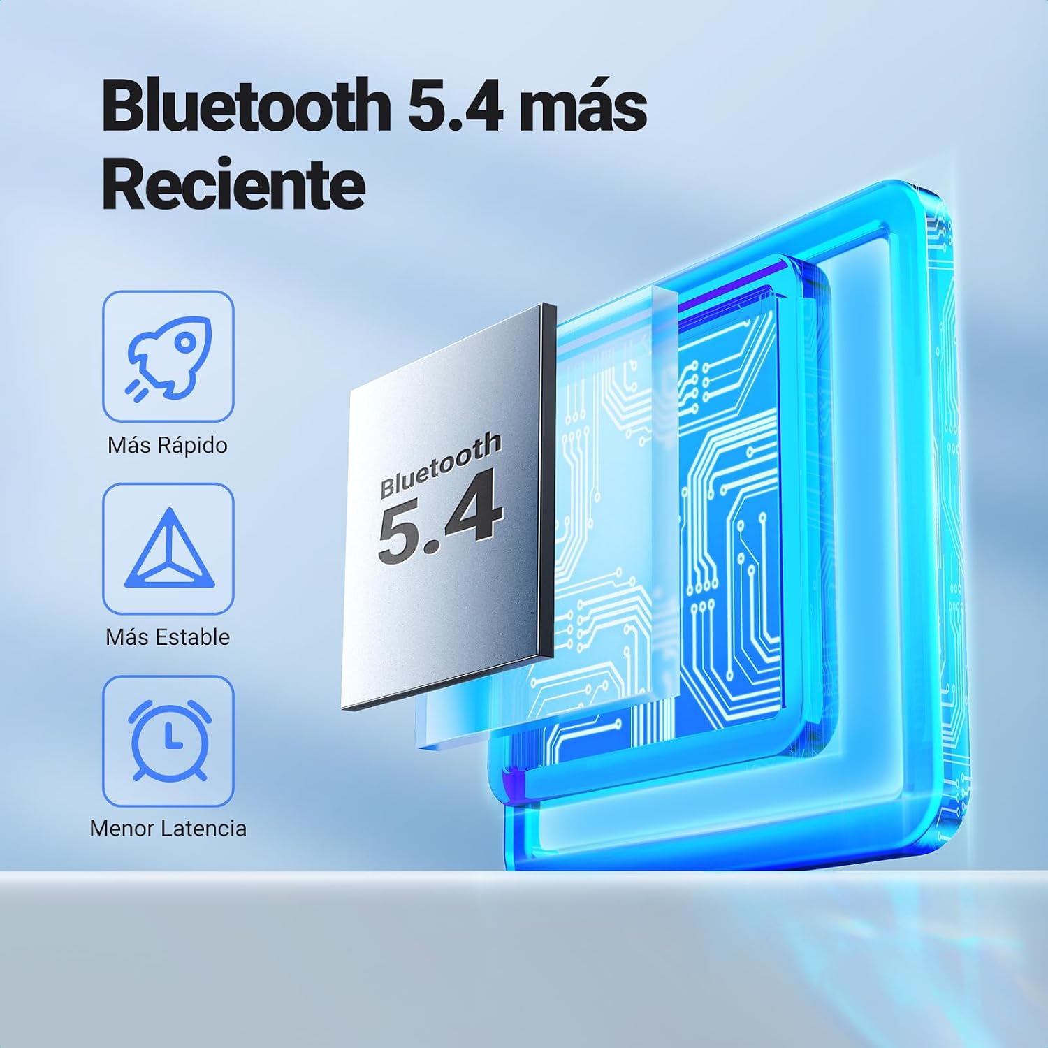 Detalle 2 de UGREEN Receptor Bluetooth 5.4 Jack 3,5 mm para coche