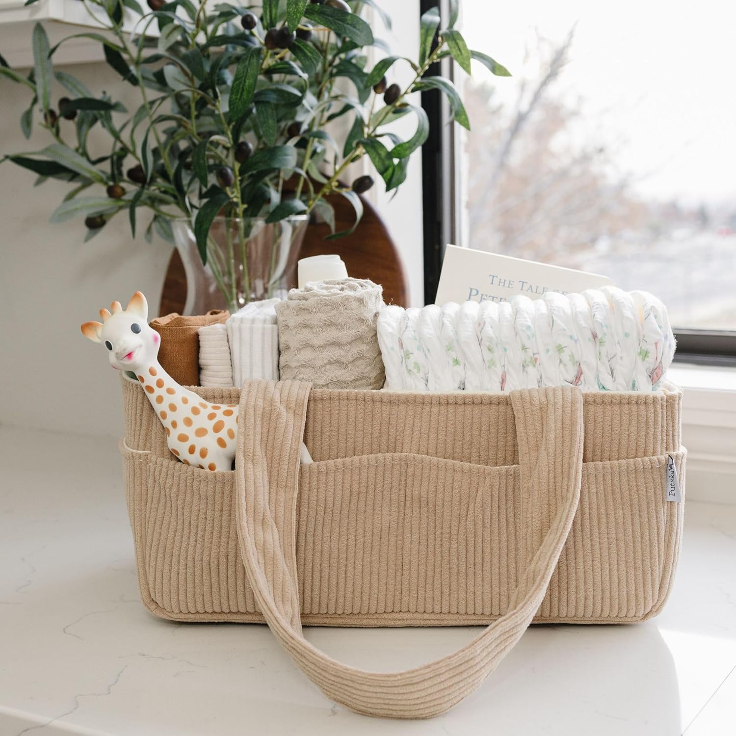 Thumbnail 6 de PUTSKA Baby Nappy Caddy Organiser 1-basket