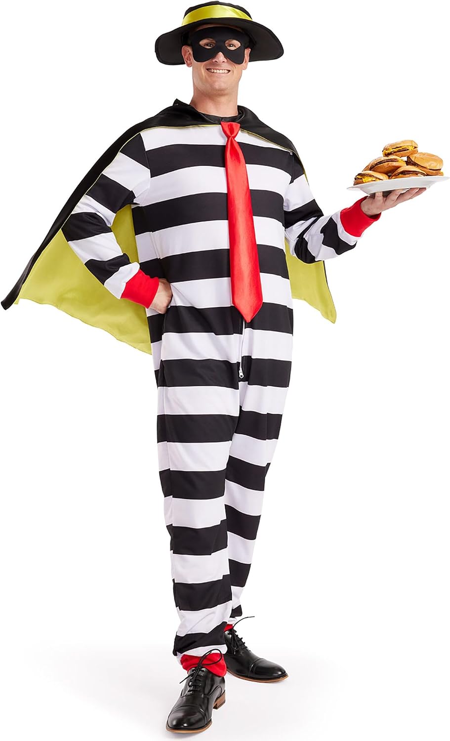 Thumbnail 4 de Tipsy Elves Men's Animal Halloween Jumpsuit Costume with Faux Fur, Pockets & Hidden Zipper