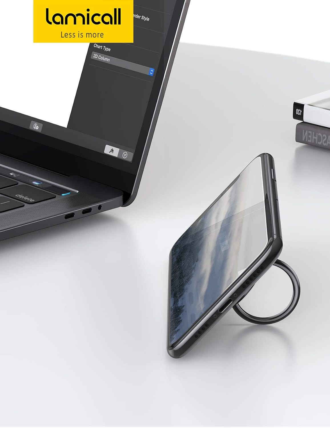 Thumbnail 6 de Lamicall Phone Ring Holder 360° adjustable grip