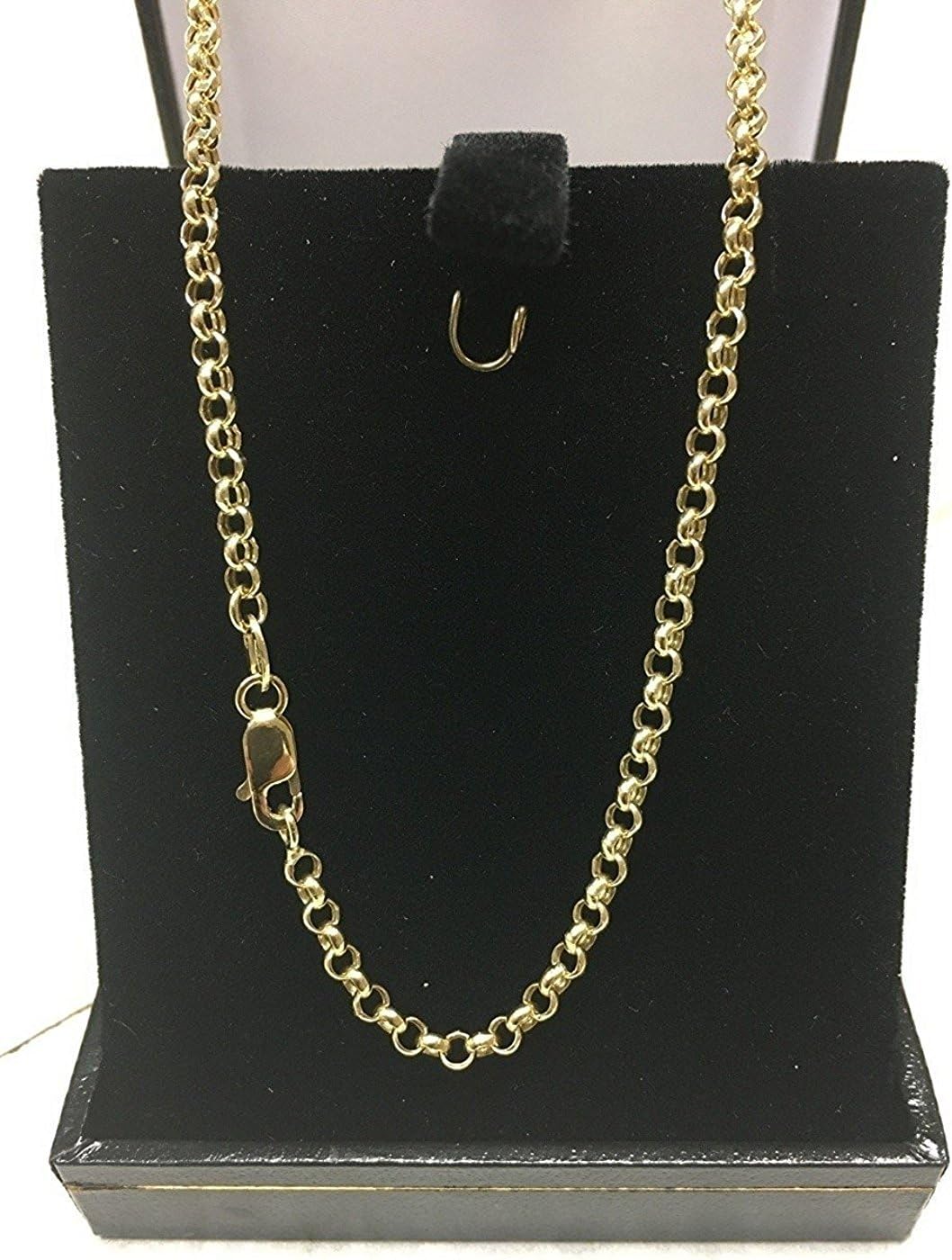 Detalle de Chaîne à maillons ronds en or jaune 585 – 2,70 mm, longueur au choix