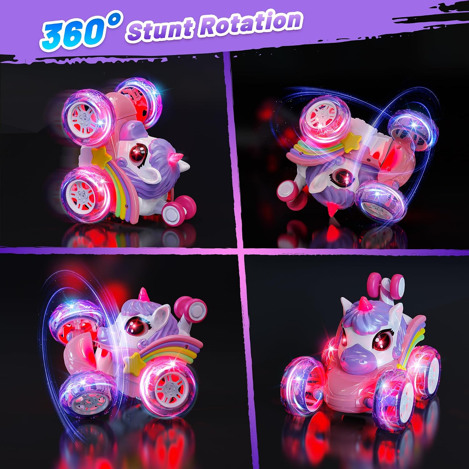 Thumbnail 2 de Jofuni Einhorn Ferngesteuertes Auto 60 Min