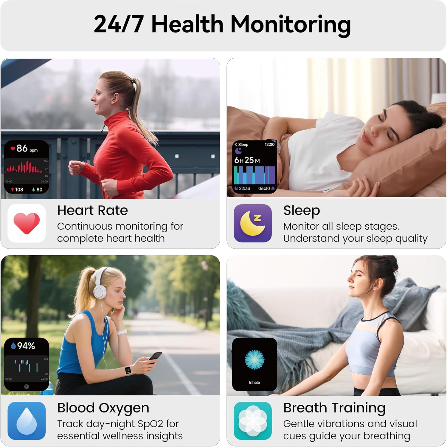Detalle 2 de Smart Watch IDW26 1.83" HD Fitness