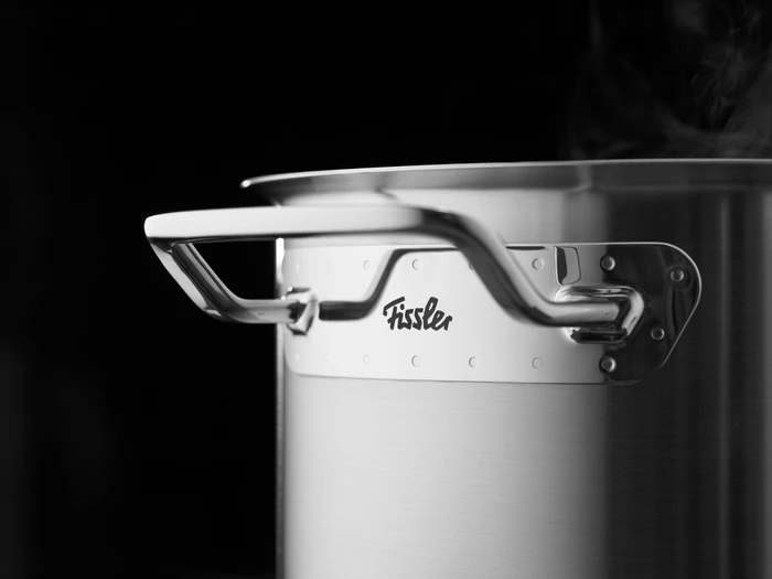 Thumbnail 4 de Fissler Original-Profi Collection Topfset mit Glasdeckeln (6-teilig) inkl. Soßentopf und Dampfeinsatz