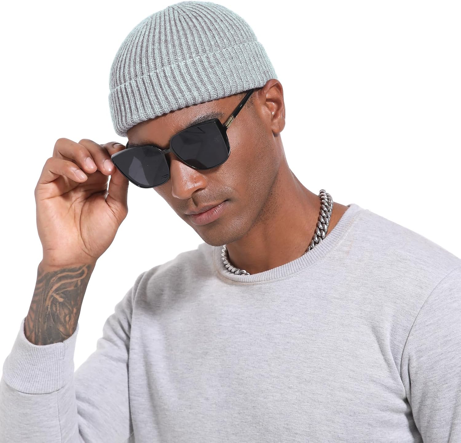 Detalle de ROYBENS Fisherman Beanie, Wool Blend