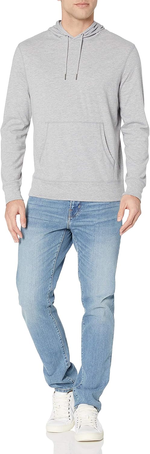 Thumbnail 4 de Amazon Essentials Herren leichter Kapuzenpullover aus Jersey mit Kordelzug