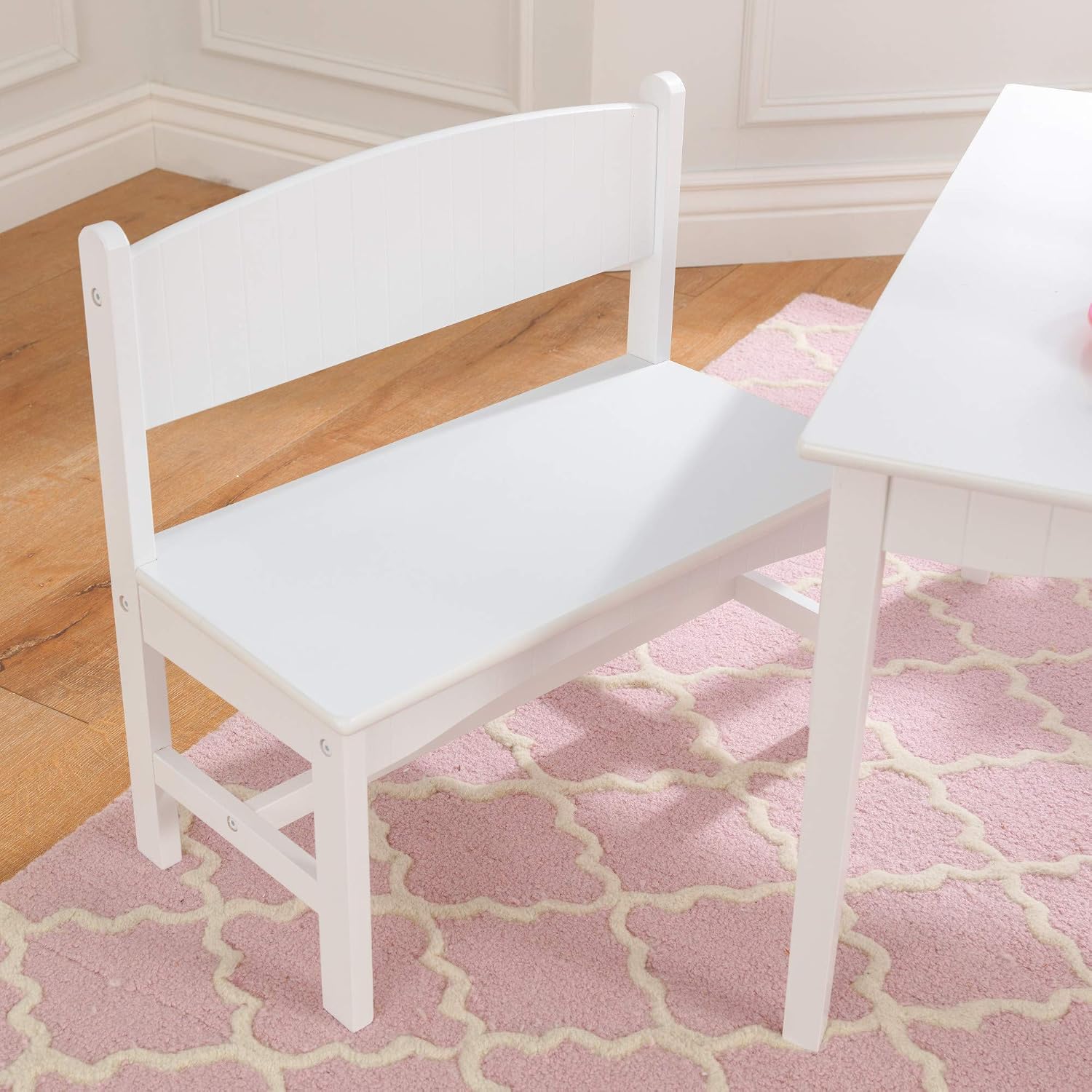 Detalle 1 de KidKraft Children's Table Set, White