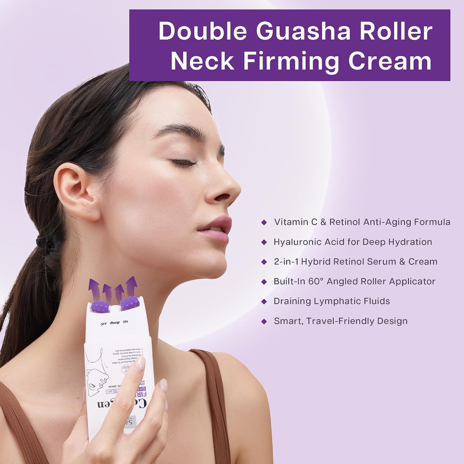Thumbnail 1 de VRAIKO SADOER Gua Sha Neck Cream reafirmante 2 en 1