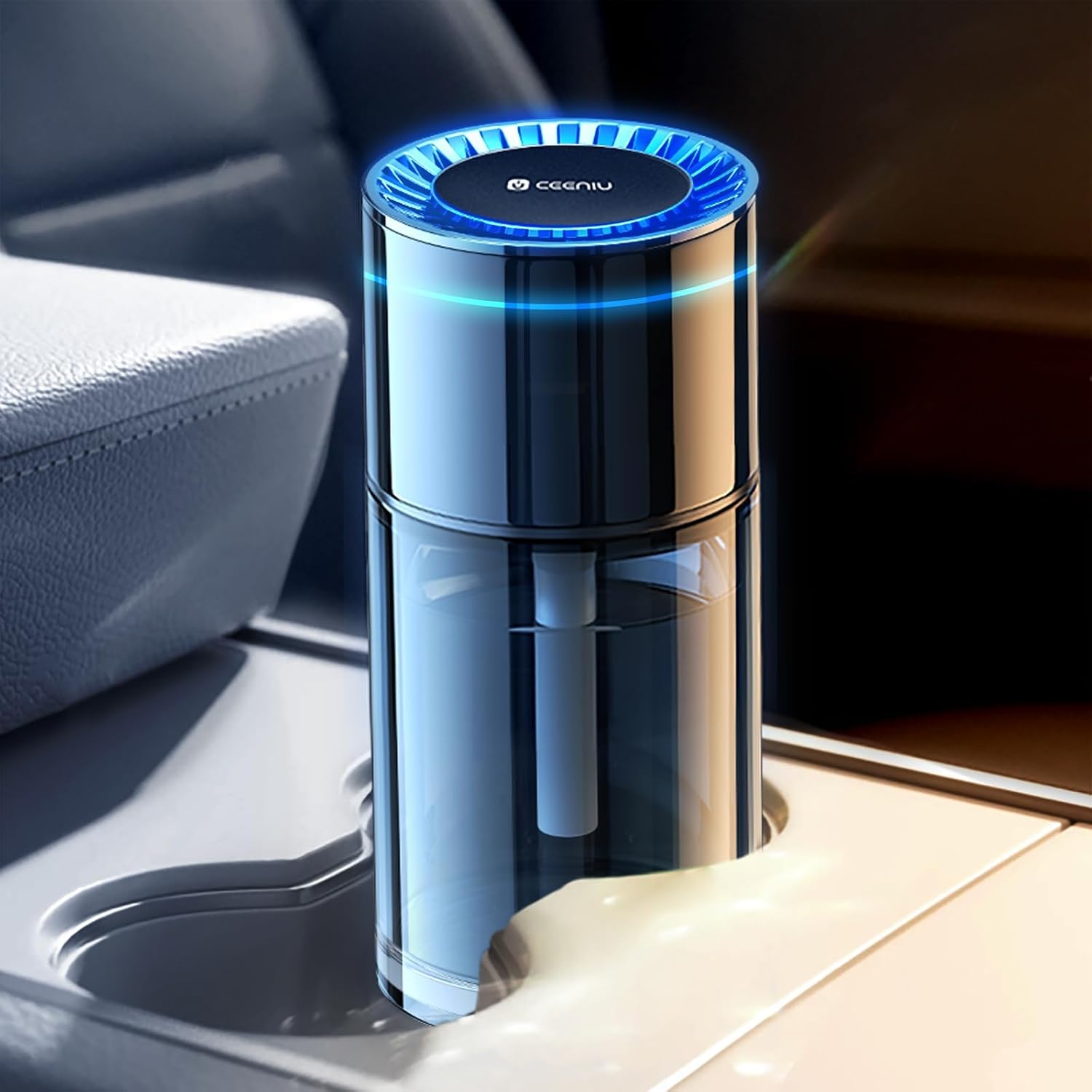 Detalle 2 de Ceeniu CF3 Deodorante per auto, 135 ml – Profumo naturale e attivazione intelligente