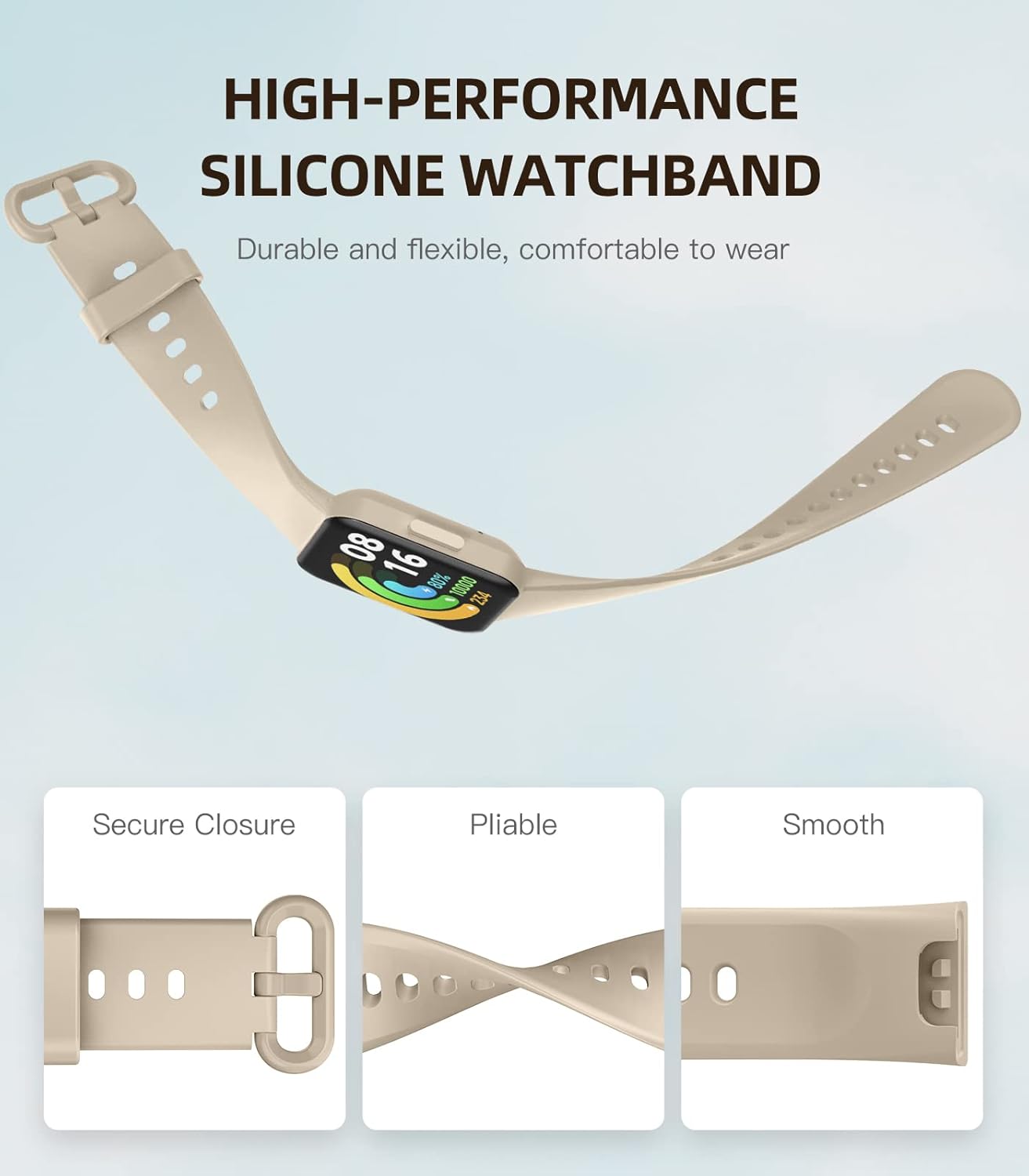 Thumbnail 2 de MoKo 2 Pack Straps for Redmi Watch