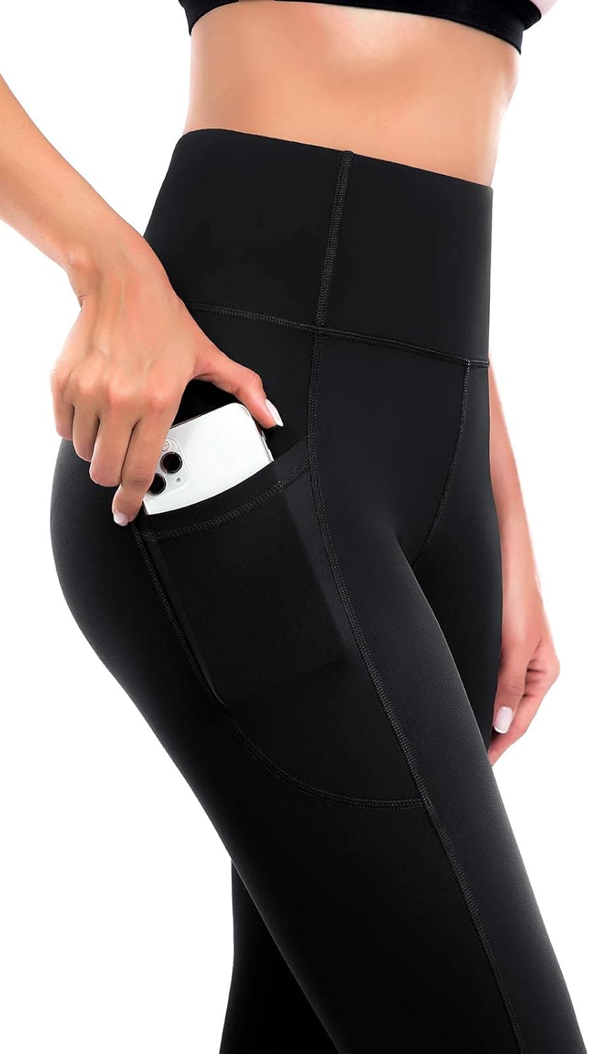 Thumbnail 2 de OVRUNS High-Waist Yoga Leggings for Women with Pocket – Tummy Control Gym Fitness Pants