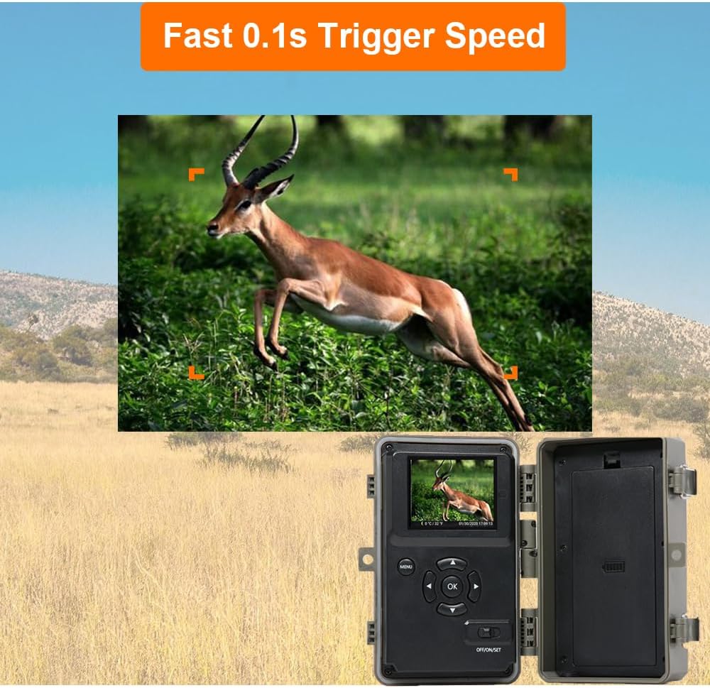Thumbnail 4 de GardePro A3S Trail Camera 64MP, 1296P