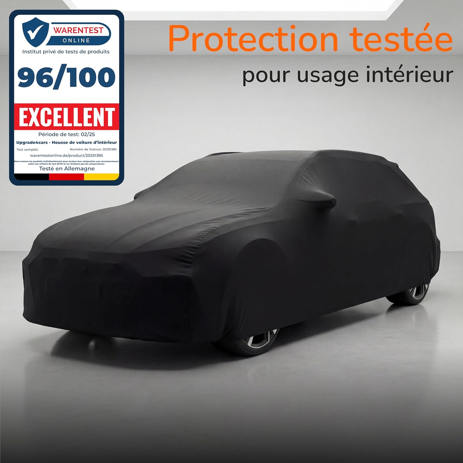 Thumbnail 1 de Upgrade4cars Housse Voiture Intérieur Elastique L