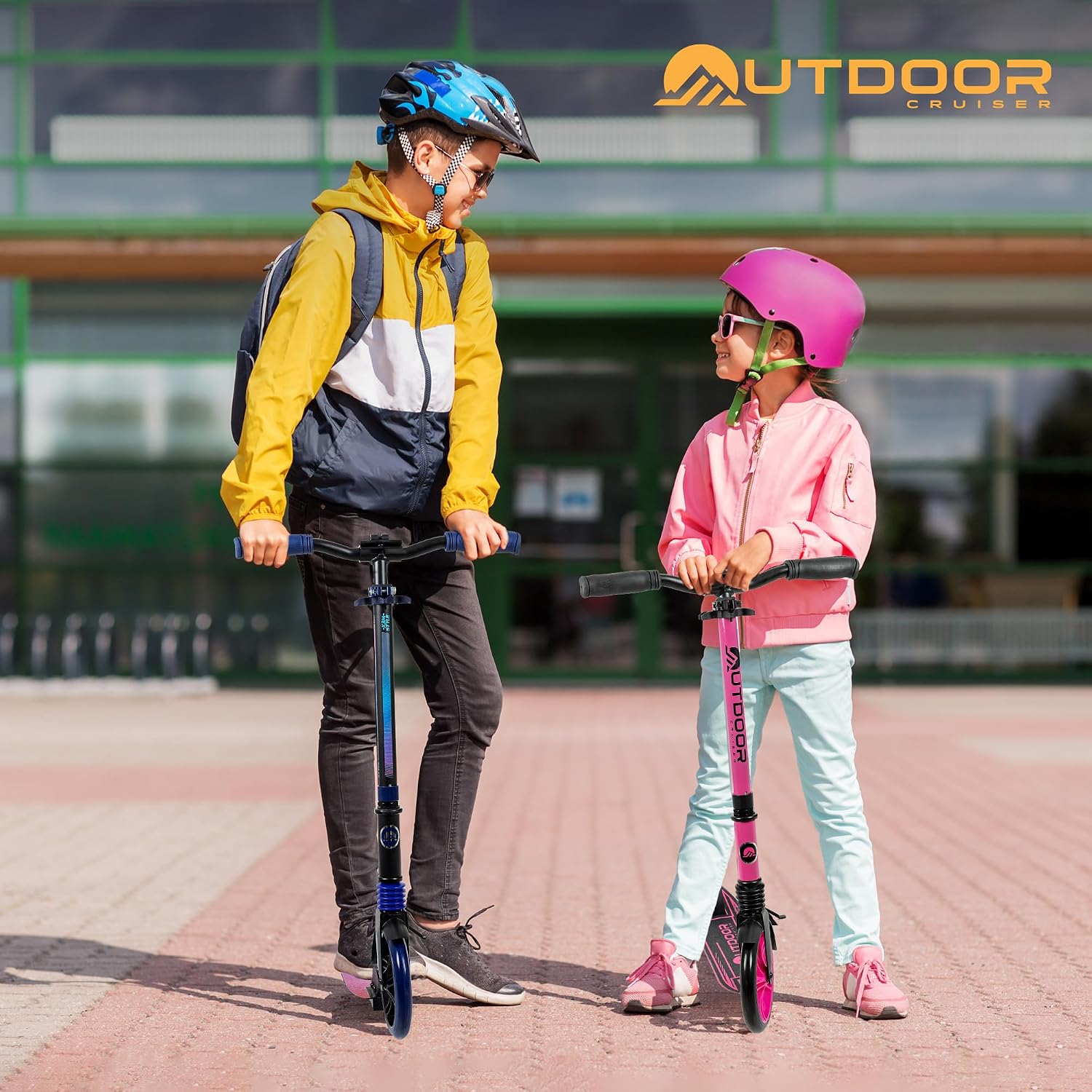 Thumbnail 5 de Outdoor Cruiser Kick Scooter 8-inch Wheels 🛴