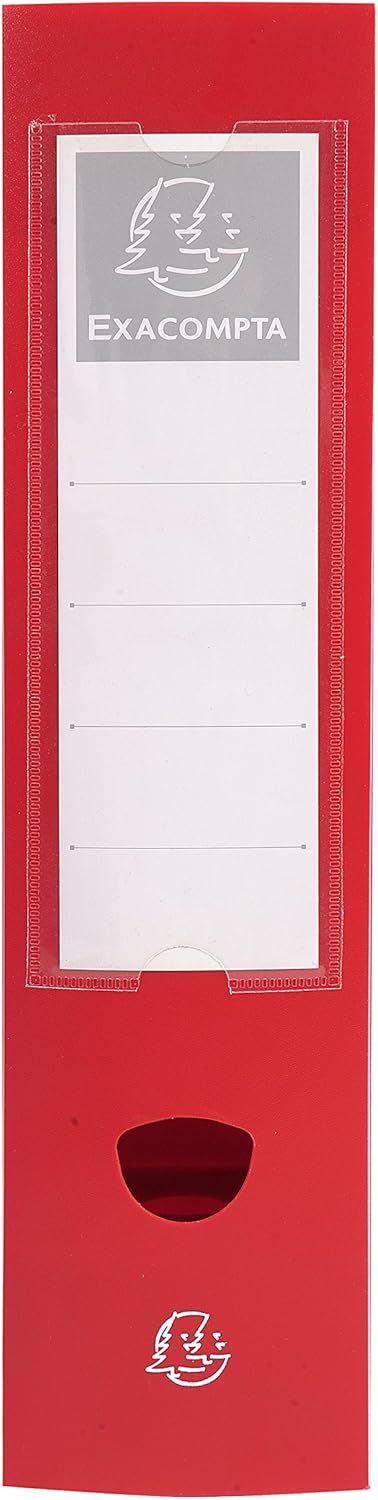 Thumbnail 6 de Exacompta Sammelbox OPAK 80 mm mit Druckknopf (10er-Pack, rot) für DIN A4