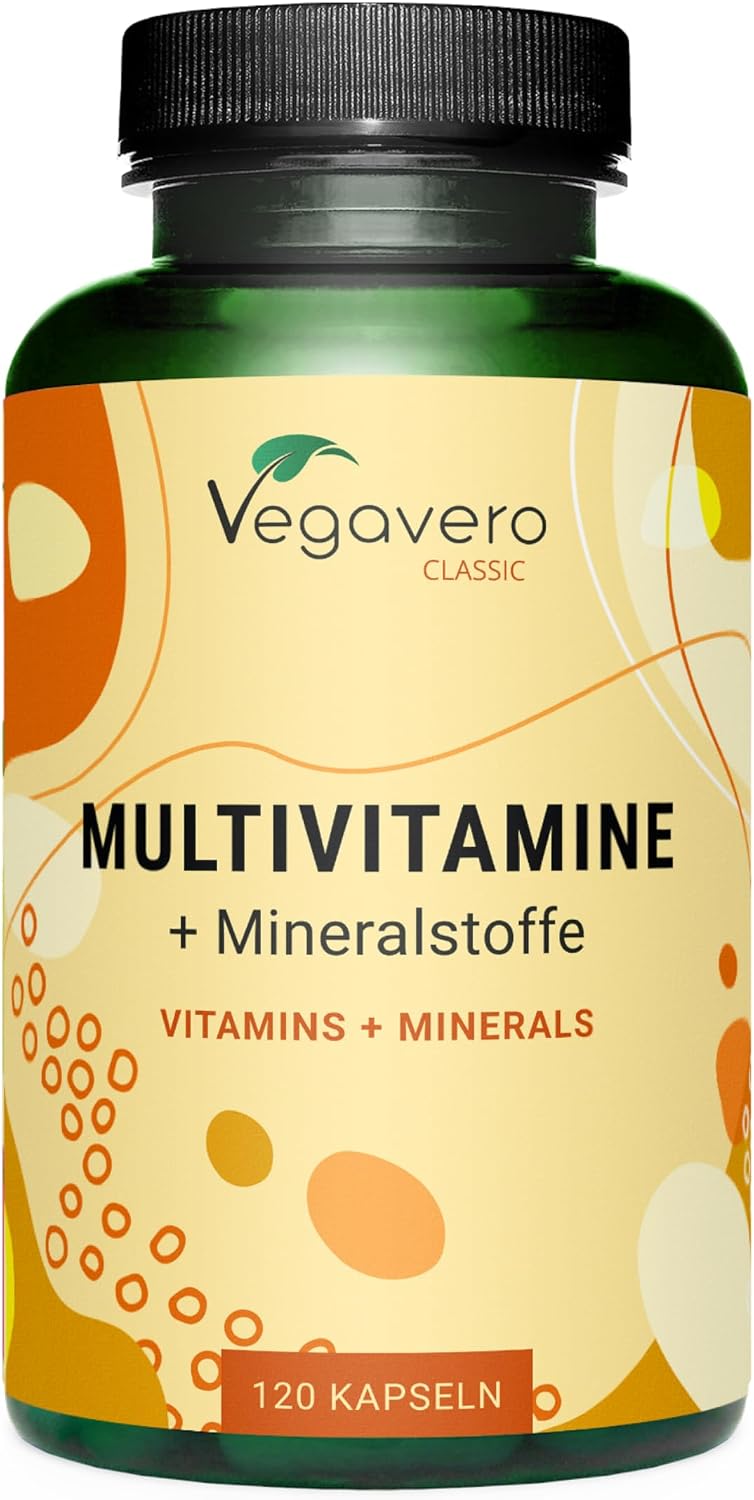 Detalle de MULTIVITAMINICO Multiminerale Vegavero® – Senza additivi, vegan e di qualità tedesca