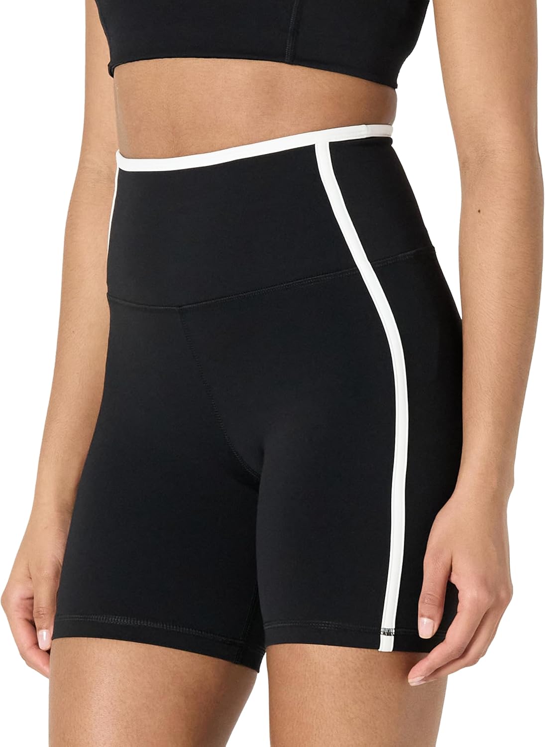 Detalle de Amazon Essentials Women's Active FormFlex Buttery Soft High Waist Yoga Biker Shorts