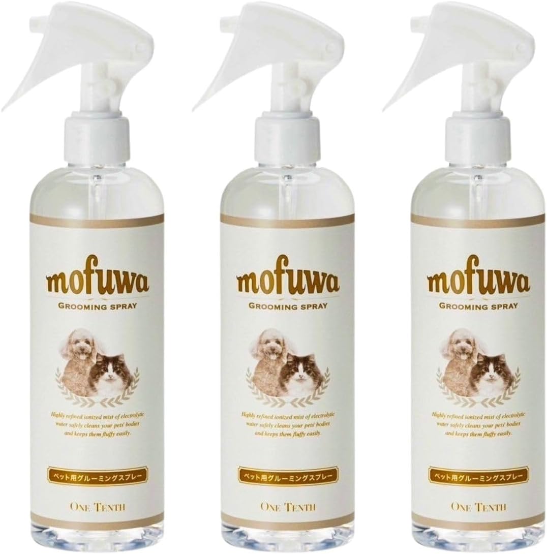Detalle 2 de mofuwa グルーミングスプレー 300ml 犬猫兼用、電解水100%・無香料