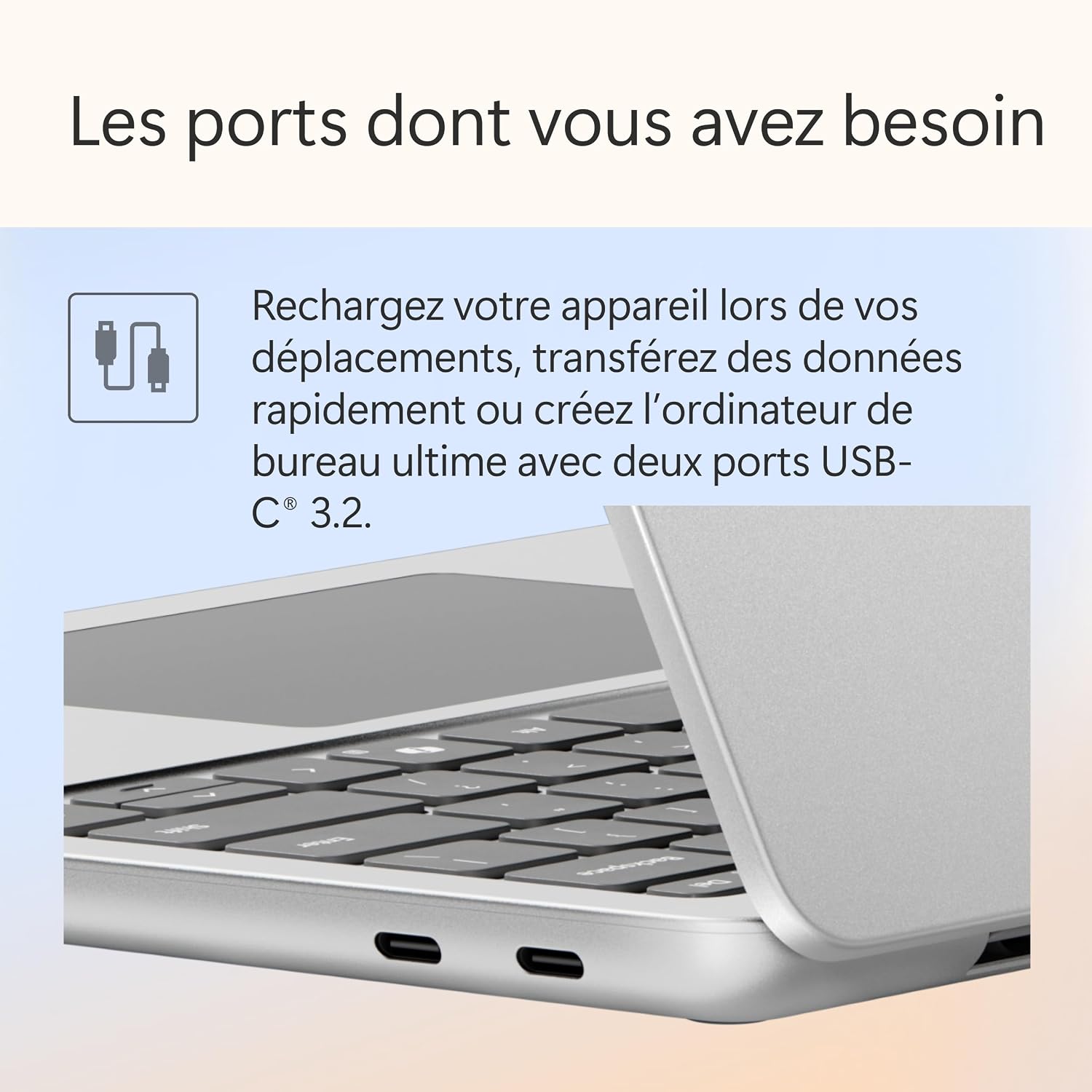 Thumbnail 6 de Microsoft Surface Laptop Copilot+ PC 13'' — 16 Go RAM 512 Go