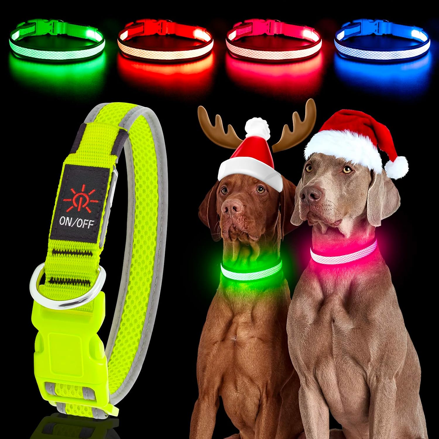Thumbnail 5 de YFbrite Leuchtendes Hundehalsband L