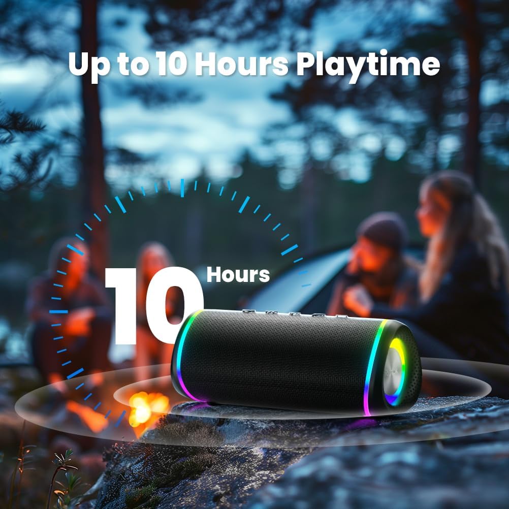 Thumbnail 3 de RIENOK 30W Bluetooth portable waterproof speaker
