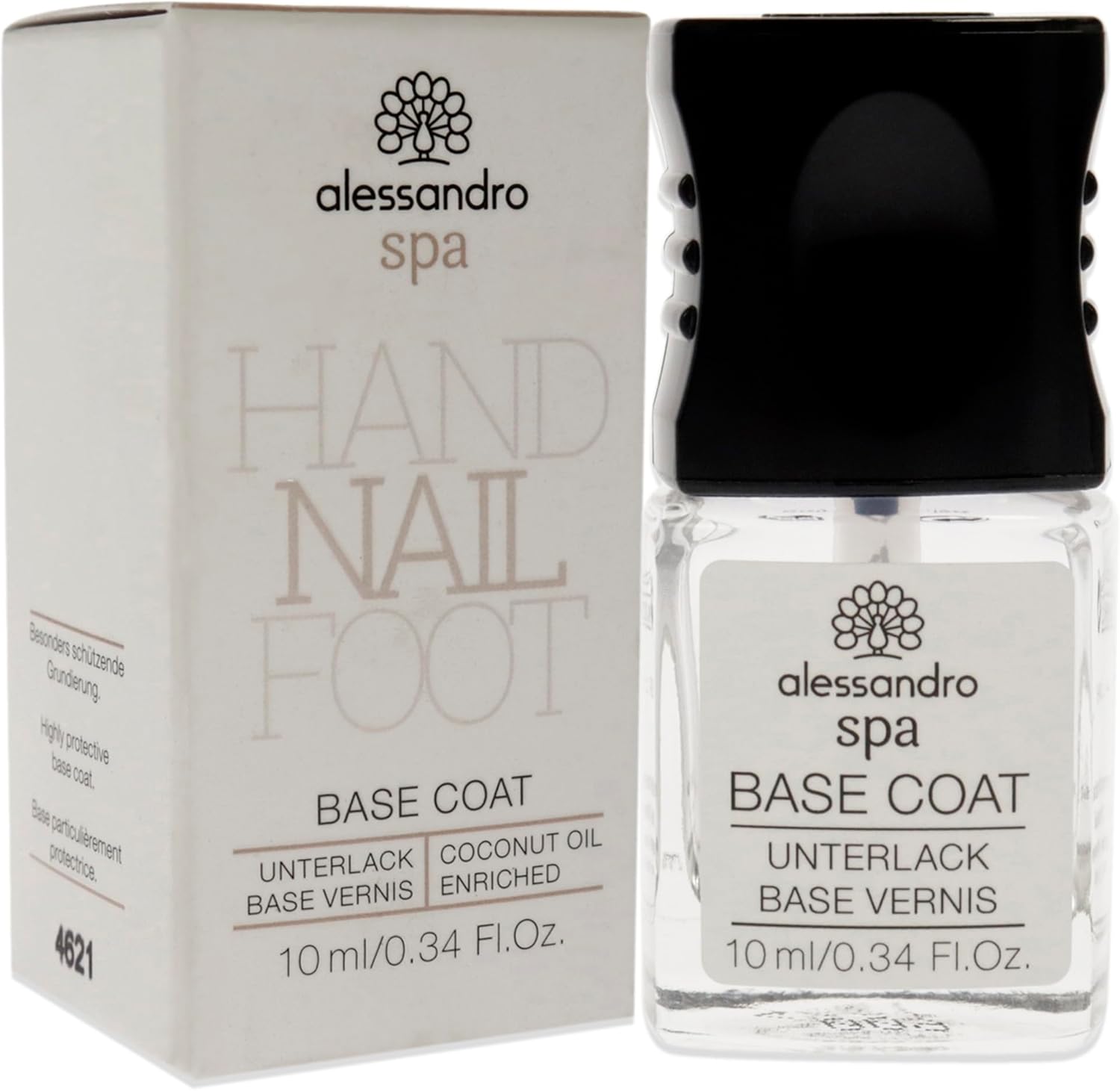 Thumbnail 2 de Alessandro Base Coat à Séchage Rapide à l'Huile de Coco – 10 ml