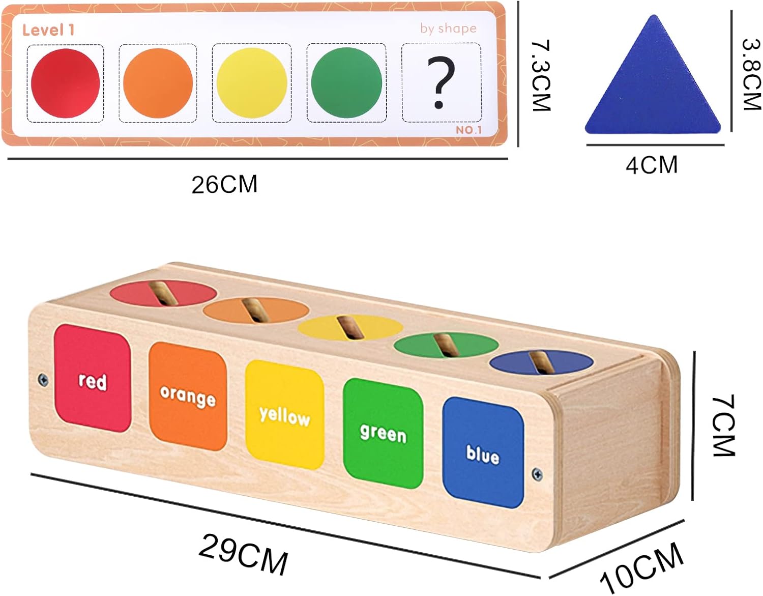 Thumbnail 6 de LZDMY Montessori toddler sorting toys