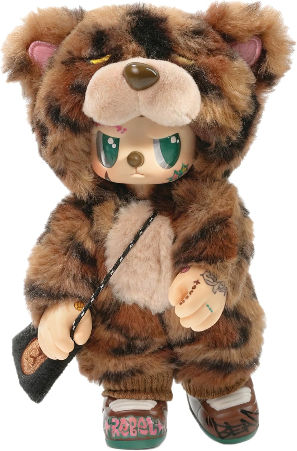 Thumbnail 3 de Rebel Bear Bag Movable Series plush vinyl figure blind box (7-inch) with removable outfits