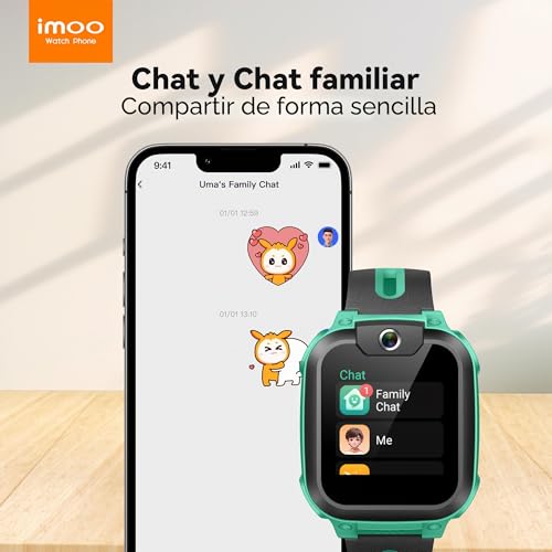 Thumbnail 7 de imoo Z1: Reloj Inteligente para Niños con Videollamadas, GPS y SIM