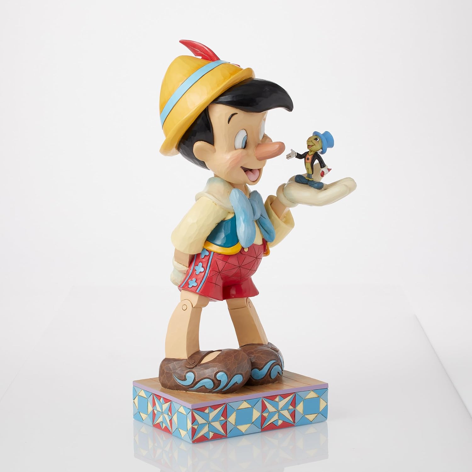 Thumbnail 2 de Figurina grande di Pinocchio Collezione Disney Traditions di Jim Shore