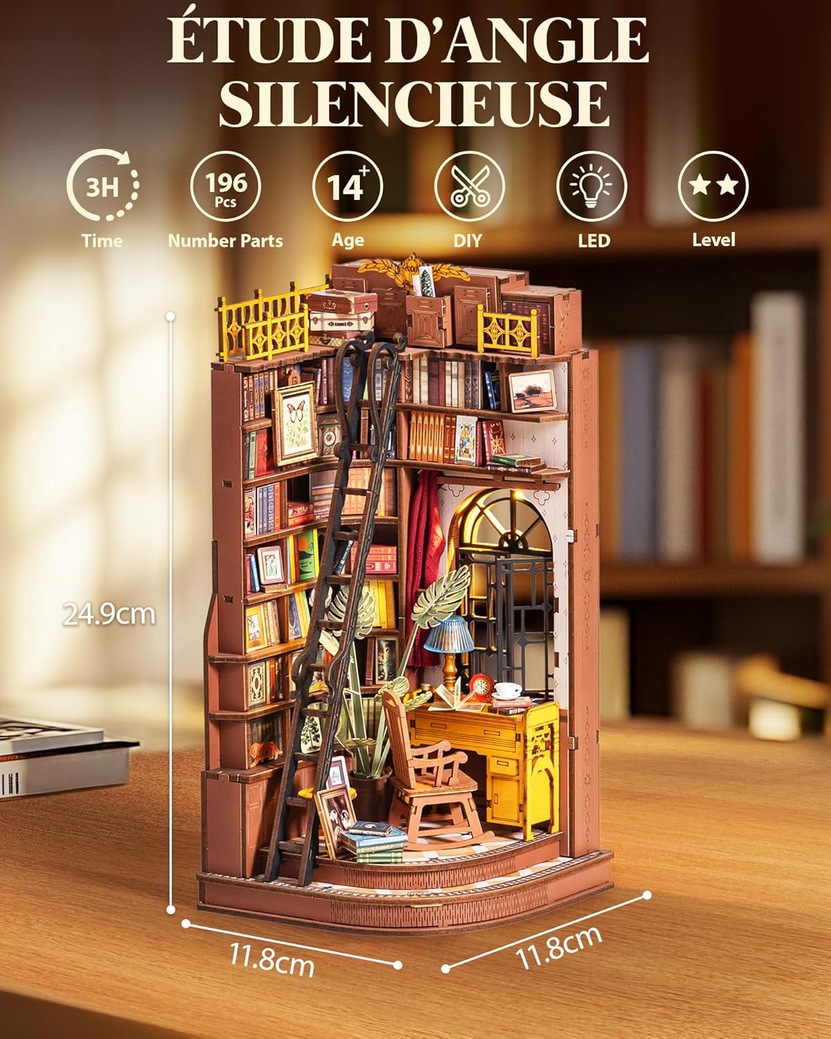 Thumbnail 1 de Rolife Book Nook 3,5 h DIY 📚