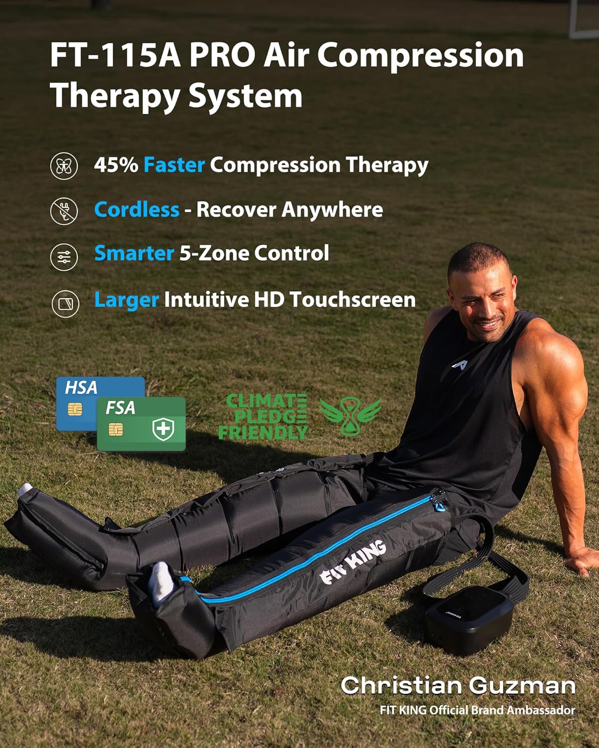 Detalle 2 de FIT KING Leg Massager Boots đźš¶
