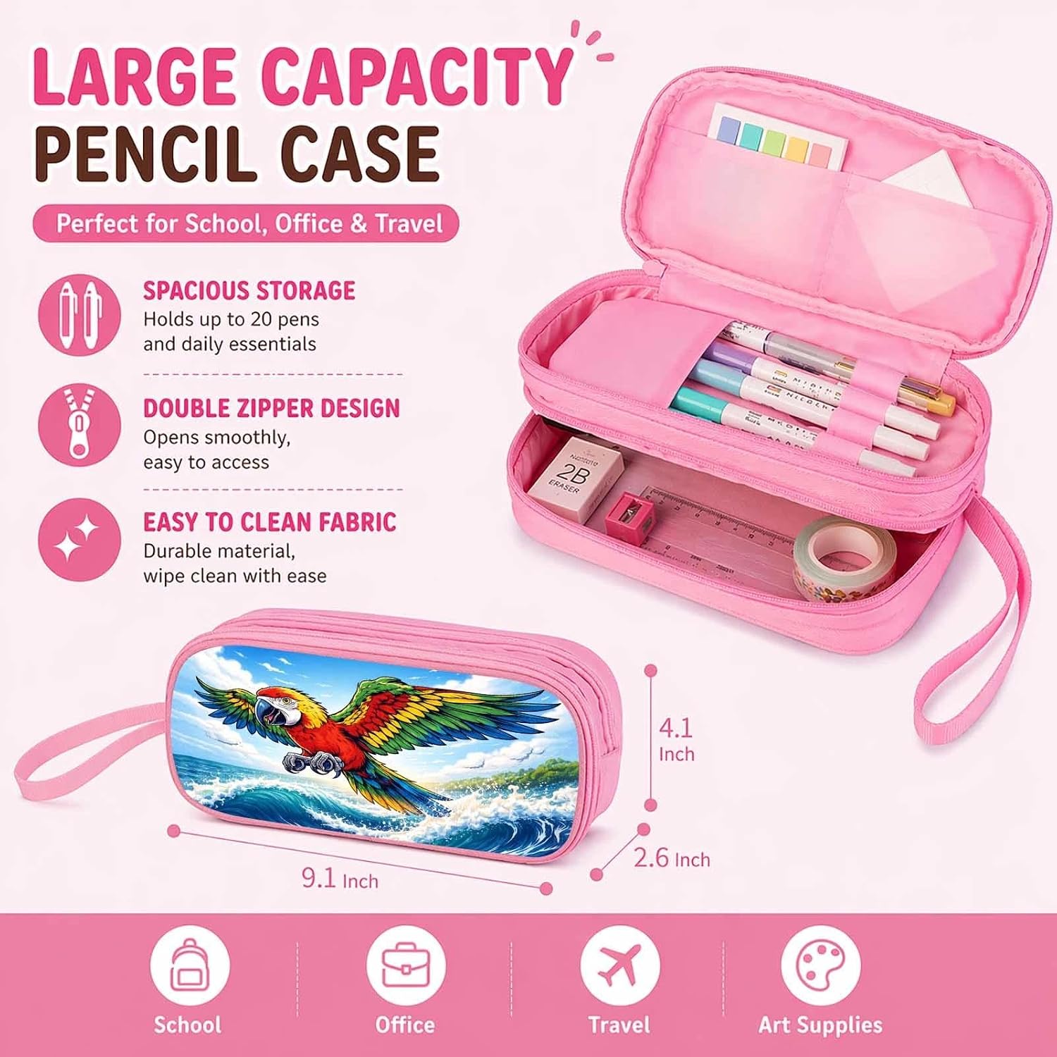 Thumbnail 1 de QruKinx Polyester Pencil Case