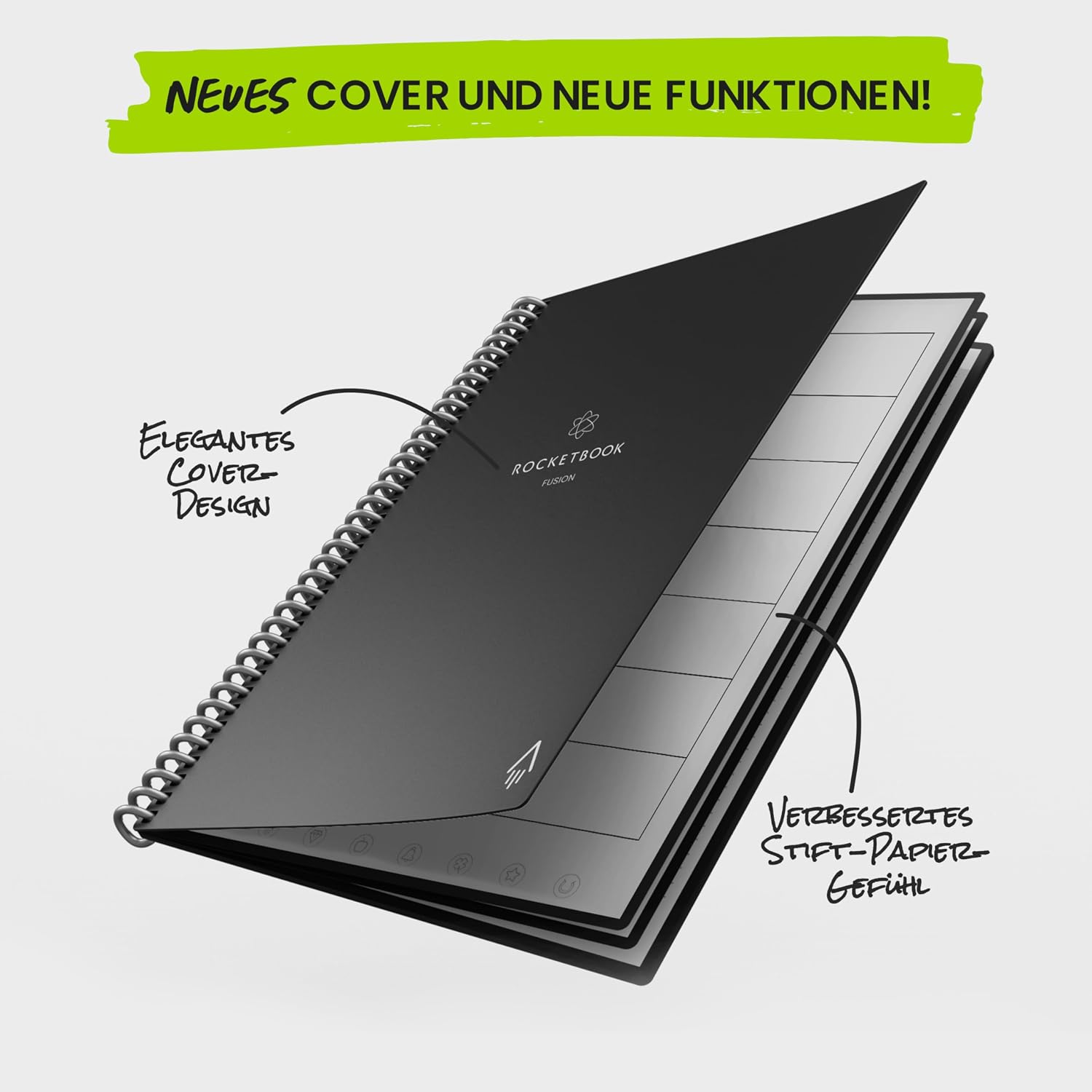 Detalle 2 de Rocketbook Fusion Executive 15 cm × 22,4 cm