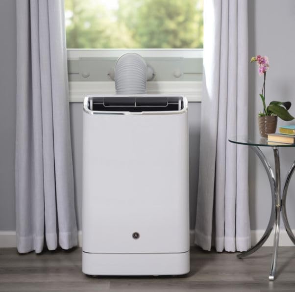 Detalle de GE APWA14YBMW 14,000 BTU Smart Portable Air Conditioner, White