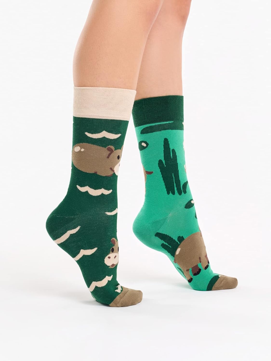 Detalle de Dedoles Socken Unisex – lustige Motive, linke/rechte Passform, Baumwolle-Polyamid-Mischung