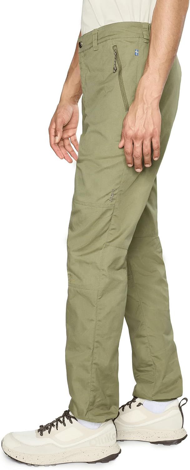 Detalle de Fjällräven Vardag M – męskie spodnie outdoorowe z elastycznego ECO G-1000