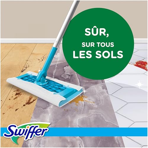 Thumbnail 8 de Swiffer Lingettes Humides pour Balai Attrape-Poussière — 58 Lingettes Citron Frais et Morning Fresh (balai vendu séparément)