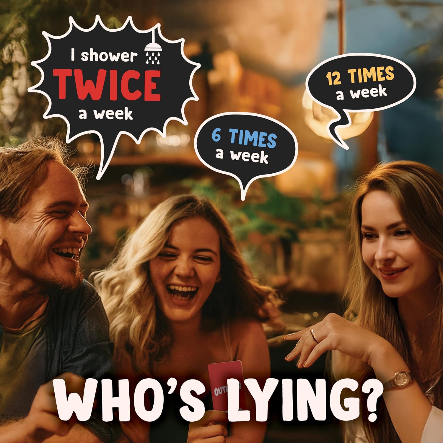 Detalle de Outliars Hilarious Bluffing Party Game