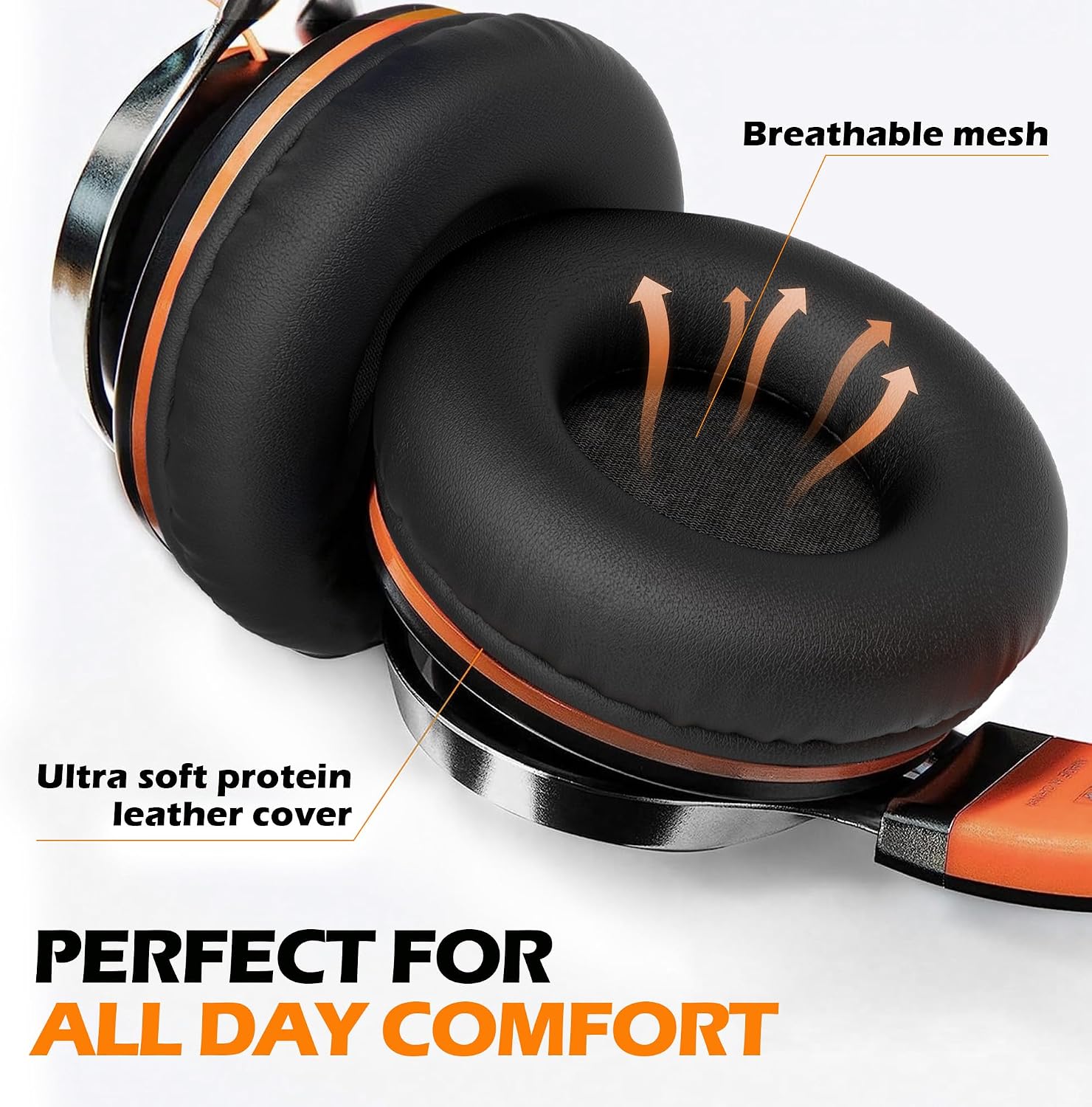 Thumbnail 2 de AILIHEN Kids Headphones with Mic: Foldable On-Ear 3.5mm Headset for Kids